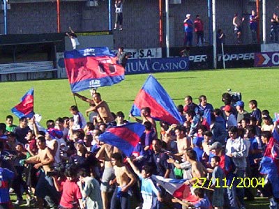 Tigre en pleno festejo