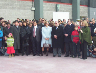 Amieiro junto a la comitiva que lo acompaño en la inauguaración del CEDEC nº1 Amieiro junto a la comitiva que lo acompaño en la inauguaración del CEDEC nº1