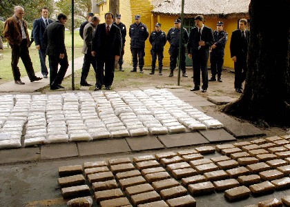 En la provincia hubo más de 39 toneladas de droga secuestradas entre 2004 y 2007 