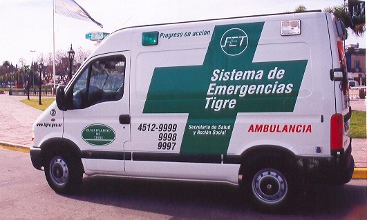 Nueva ambulancia para el Servicio de Emergencias Tigre