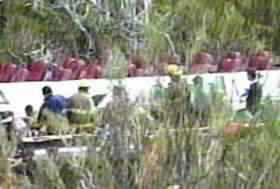 El accidente en Bariloche habría sido por causa de una falla mecánica El accidente en Bariloche habría sido por causa de una falla mecánica