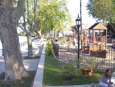 Inuguran Obras del Paseo Victorica Inuguran Obras del Paseo Victorica