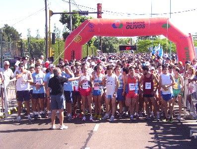 Se corre la 24º maratón solidaria Ciudad de Tigre