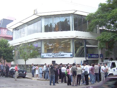 Fachada de la nueva delegación del Anses San Fernando Fachada de la nueva delegación del Anses San Fernando