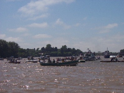 Vecinos del Delta reclamaron saneamiento del río reconquista Vecinos del Delta reclamaron saneamiento del río reconquista