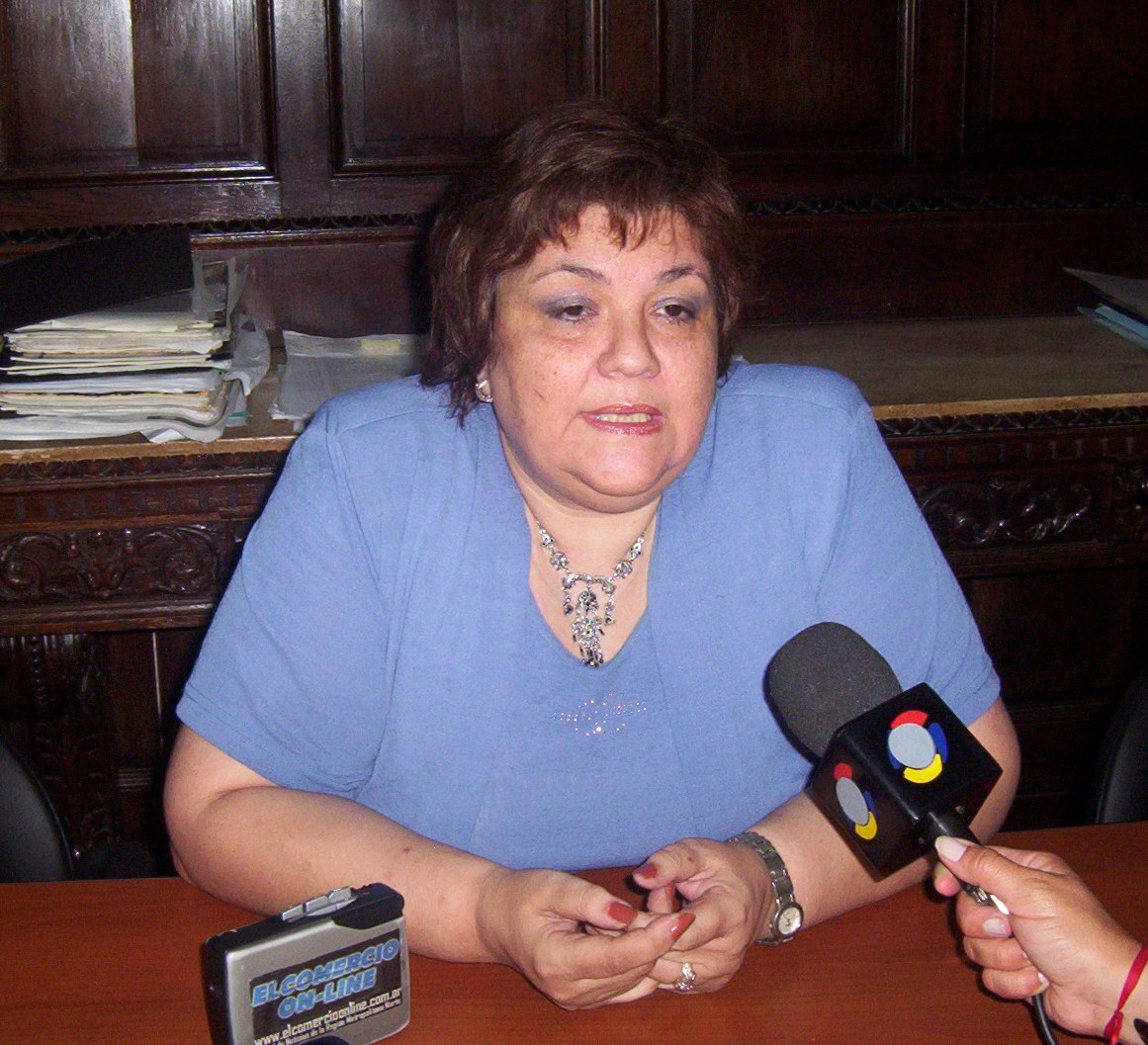 Susana Vera, Titular del Consejo Escolar de Tigre - Foto Archivo www.elcomercioonline.com.ar