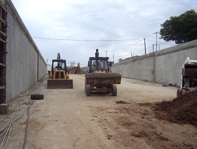 Construcción del túnel de Carupá Construcción del túnel de Carupá