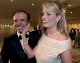 Menem y Bolocco congelan su proceso de divorcio, dice abogado 