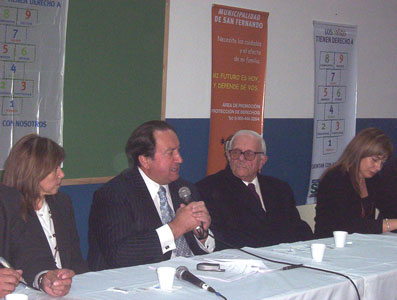 Arslanián presentó en San Fernando la ley de protección de los derechos de los niños y adolescentes Arslanián presentó en San Fernando la ley de protección de los derechos de los niños y adolescentes