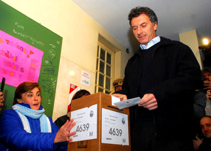 Macri ganó en la Ciudad. Macri ganó en la Ciudad.