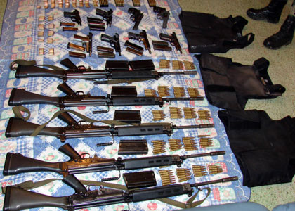 Encuentran el armamento robado en Campo de Mayo Encuentran el armamento robado en Campo de Mayo