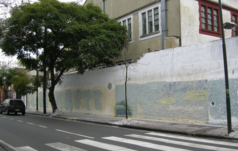 Sancionan a la lista de Juan Estanciero por pintadas en la vía Pública Sancionan a la lista de Juan Estanciero por pintadas en la vía Pública