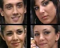 Darío, Andrea, Mariana y Soledad, nominados en Gran Hermano 5 Darío, Andrea, Mariana y Soledad, nominados en Gran Hermano 5