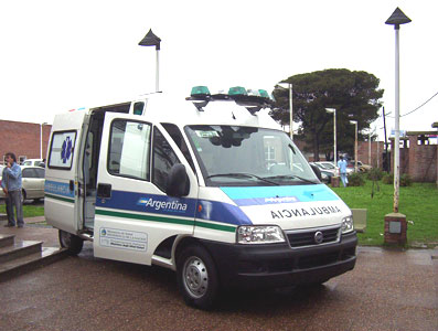 Nueva ambulancia para el Hospital de Pacheco