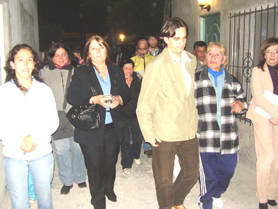 Sebastián Galmarini se reunió con los vecinos del barrio Ombú Sebastián Galmarini se reunió con los vecinos del barrio Ombú