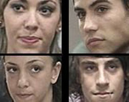 Soledad Melli, Javier Medina, Sebastián Graviotto y Florencia Tesouro quedaron a un paso de abandonar Gran Hermano 5 Soledad Melli, Javier Medina, Sebastián Graviotto y Florencia Tesouro quedaron a un paso de abandonar Gran Hermano 5