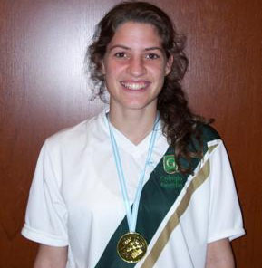 Celina Valiño, en salto en alto, dio otro oro a San Isidro Celina Valiño, en salto en alto, dio otro oro a San Isidro