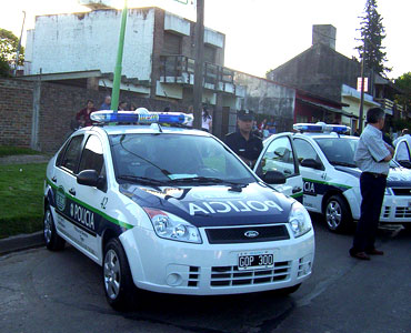 Patrullero Ford Fiesta max adquirido por el municipio
