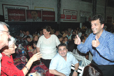Sergio Massa presentó su plan de gobierno en Pacheco