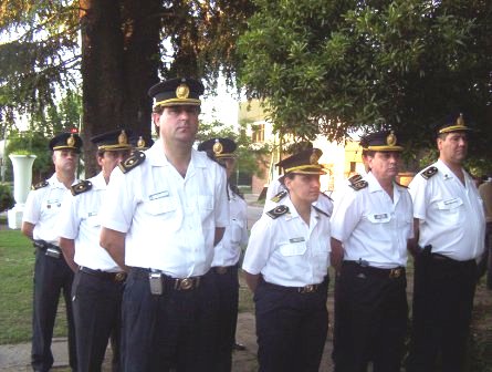 Titulares de la diferentes comisarías de Tigre