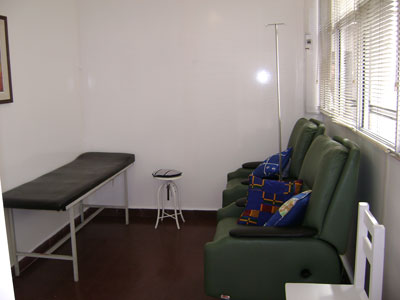 Nueva  sala para pacientes oncológicos en el hospital de Pacheco