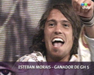Esteban Morais ganó Gran Hermano 5 Esteban Morais ganó Gran Hermano 5
