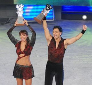 Ximena Capristo y Marcelo Porce son los ganadores de Patinando por un sueño Ximena Capristo y Marcelo Porce son los ganadores de Patinando por un sueño