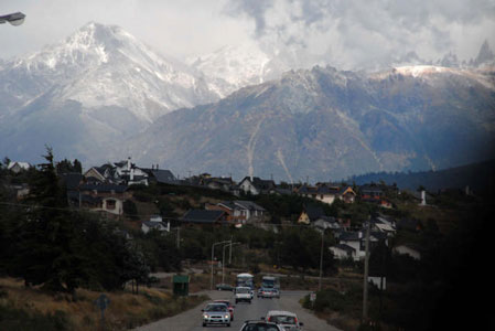 Sorpresiva nevada y sensación térmica bajo cero en la Patagonia Sorpresiva nevada y sensación térmica bajo cero en la Patagonia