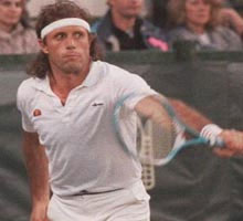 Guillermo Vilas dará una clínica de tenispara jóvenes en el Olivos Tenis Club