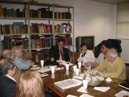 Directores de hospitales de la región V se reunieron con el viceministro en el hospital de Pacheco