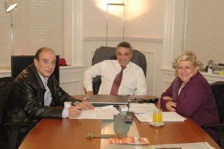 El Intendente Zamora se reunió con Acción Independiente El Intendente Zamora se reunió con Acción Independiente