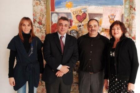 Zamora visitó el Museo de Arte de el Delta Argentino
