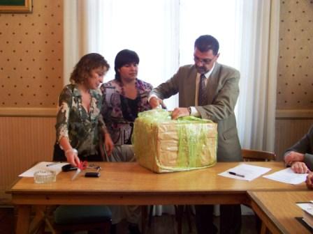 Apertura de sobres de licitación para obras cloacales en San Fernando Apertura de sobres de licitación para obras cloacales en San Fernando