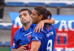 Martín Morel y Leandro Lázaro figuras de Tigre Martín Morel y Leandro Lázaro figuras de Tigre