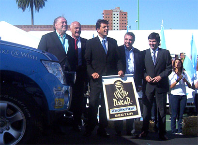 El Rally Dakar comenzó en Tigre