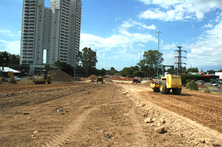 Comenzaron las obras del nuevo acceso a Tigre.