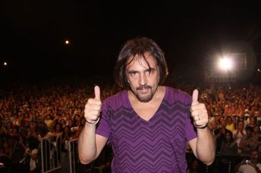Alejandro Lerner cantó en Vicente López Alejandro Lerner cantó en Vicente López