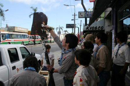 Los Scouts realizan tareas comunitarias en Tigre