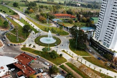 Nueva rotonda de acceso a Tigre