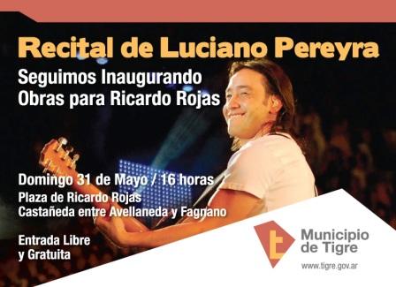 Luciano Pereyra en la inauguración del Centro Comercial de Ricardo Rojas Luciano Pereyra en la inauguración del Centro Comercial de Ricardo Rojas