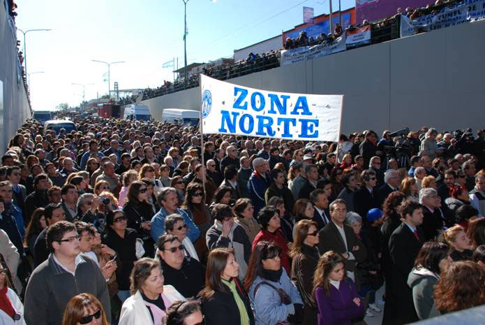 Se inauguró el túnel de Boulogne 
