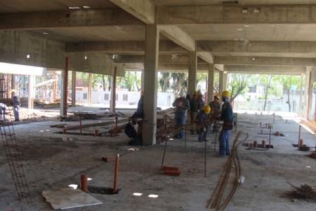 Continúan las obras del Nuevo Hospital de Tigre