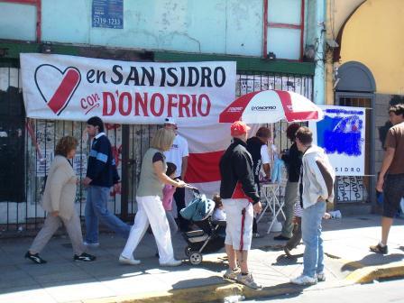 Elecciones en River Plate: Socios de zona norte trabajan para D Onofrio presidente