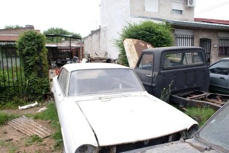 Desbaratan un desarmadero clandestino en Rincón de Milberg Desbaratan un desarmadero clandestino en Rincón de Milberg