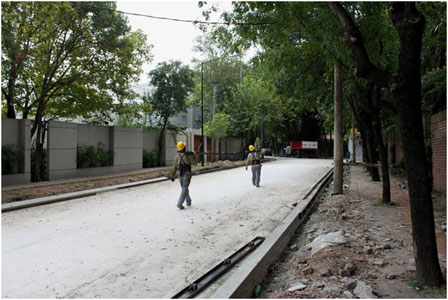 La semana próxima habilitarían la repavimentación de la calle Capitán Juan de San Martín. La semana próxima habilitarían la repavimentación de la calle Capitán Juan de San Martín.