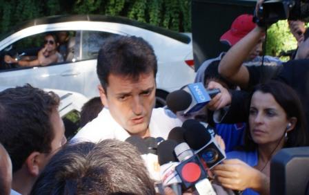 El intendente de Tigre Sergio Massa 