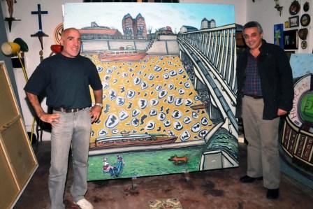 El artista Burone Risso pintará un mural del Bicentenario en el HCD de Tigre El artista Burone Risso pintará un mural del Bicentenario en el HCD de Tigre