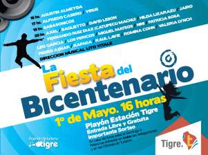 Gran Fiesta del Bicentenario en Tigre ( 
