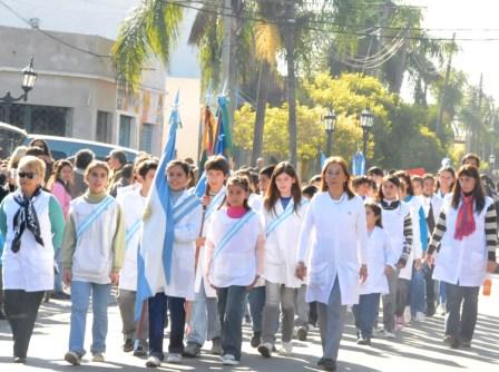 Festejos por el aniversario de Benavidez