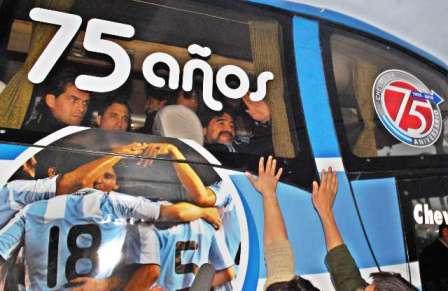 El seleccionado Argentino ya vuela hacia Sudáfrica 
